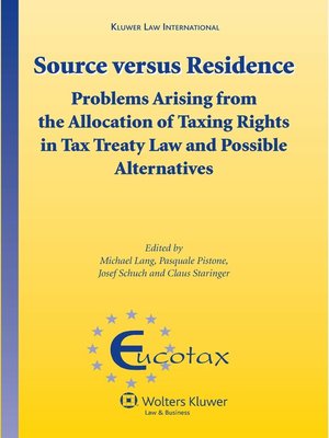 cover image of Source versus Residence